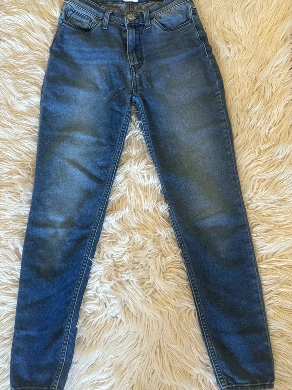 Hudson Jeans Women’s Skinny Dark Blue Stretch Denim